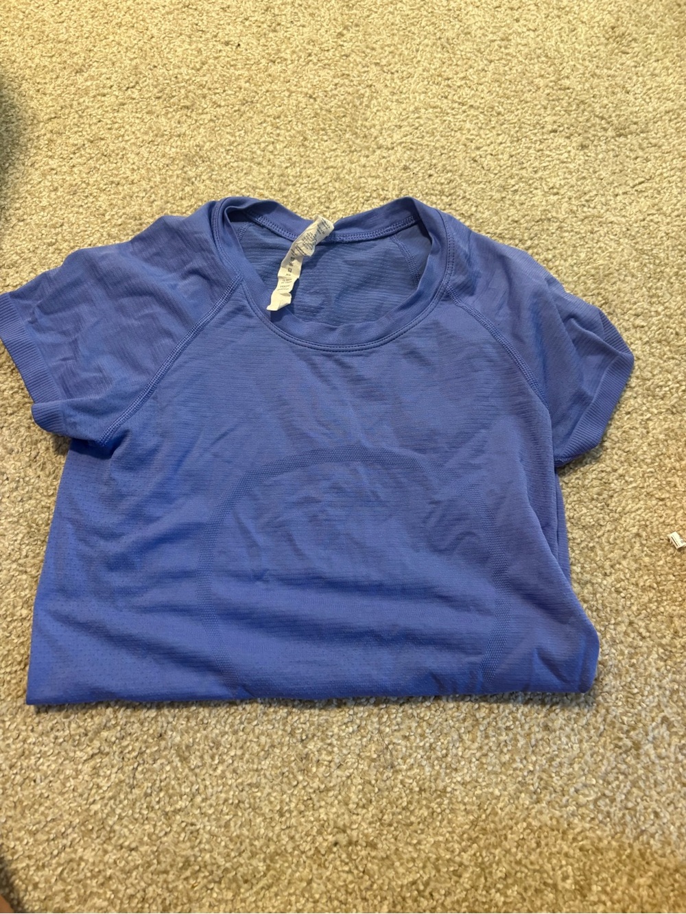 lululemon athletica Short-Sleeve Crewneck Tee in Periwinkle Blue